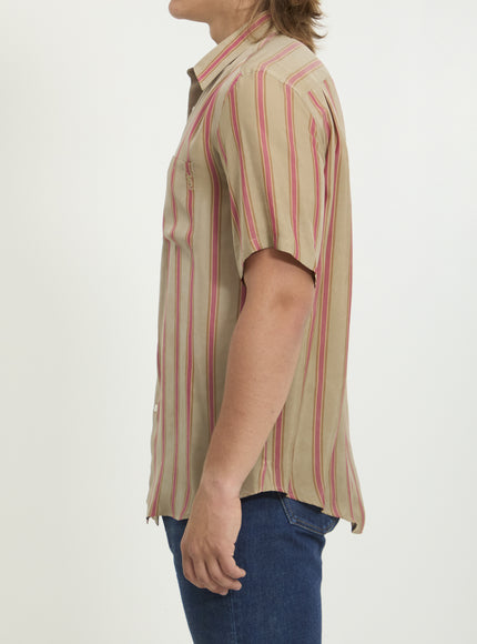 Saint Laurent Striped Cassandre Shirt