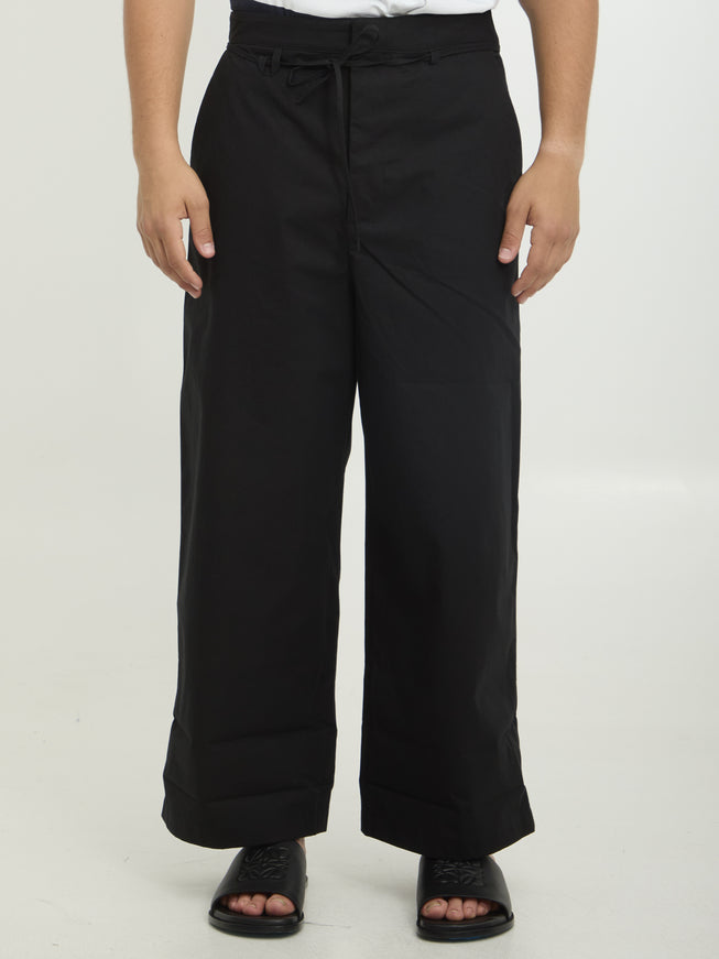 Jacquemus Marin Trousers Black