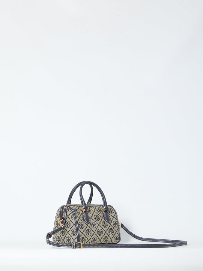 Tory Burch T Monogram Barrel Bag Mini