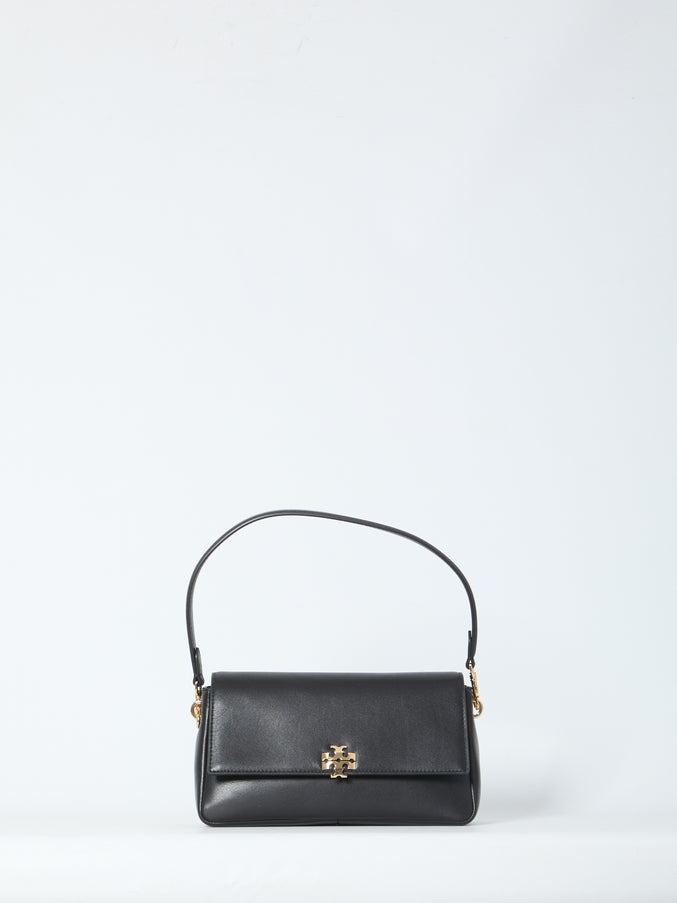 Tory Burch Charlie Shoulder Bag Small QT Black