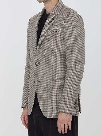 Lardini Houndstooth Jacket