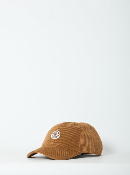 Moncler Camel Baseball Cap QT Brown