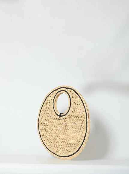 Jacquemus Round Beach Bag Small