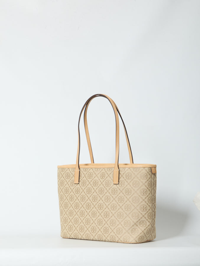 Tory Burch T Monogram Tote Bag Small