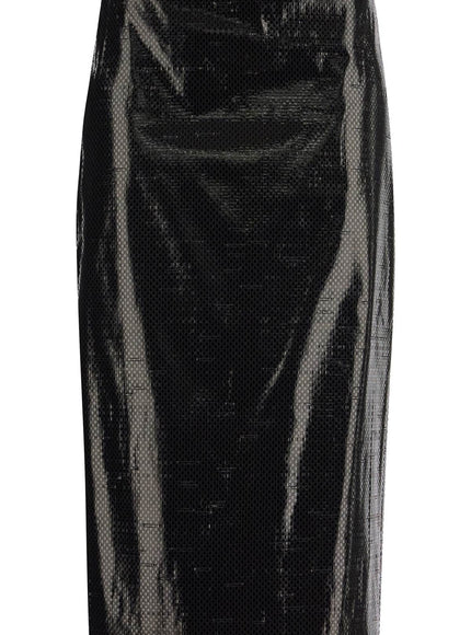 Alexander Mcqueen silk tarpaulin skirt