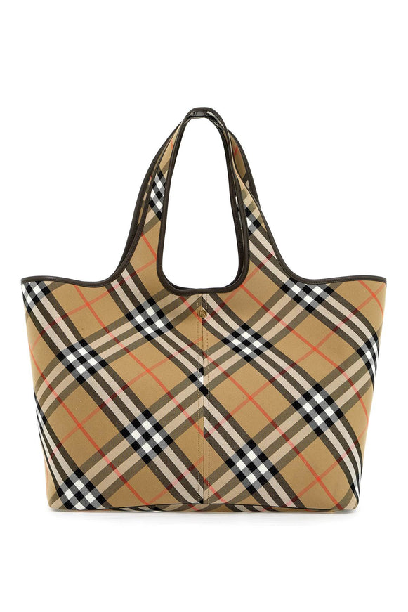 Burberry Medium Checkered Tote