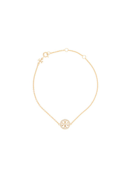 Tory Burch miller bracelet with pavé detailing