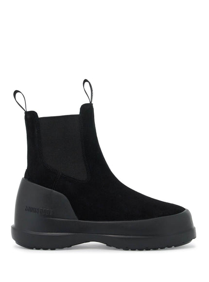 Moon Boot luna chelsea suede leather ankle