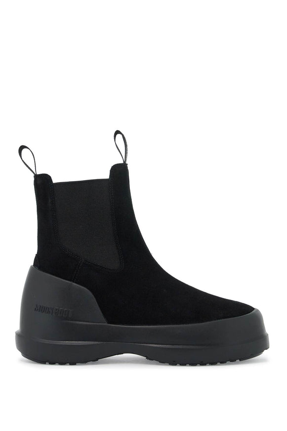 Moon Boot luna chelsea suede leather ankle