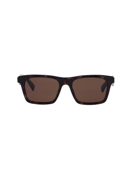 Alexander Mcqueen rectangular tortoiseshell sunglasses