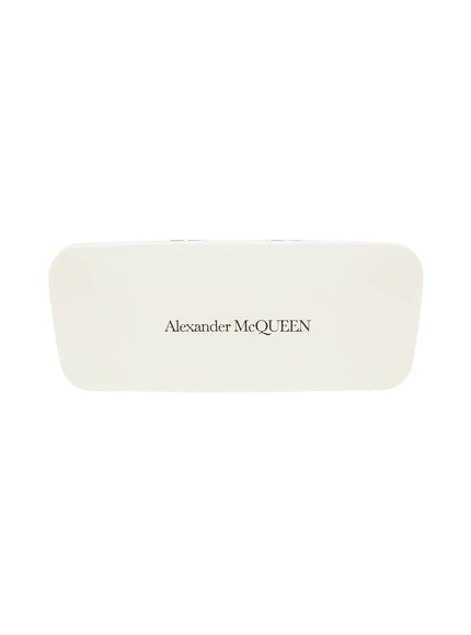 Alexander Mcqueen rectangular tortoiseshell sunglasses