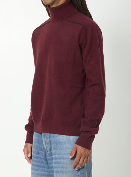 Maison Margiela Virgin Wool Turtleneck Sweater