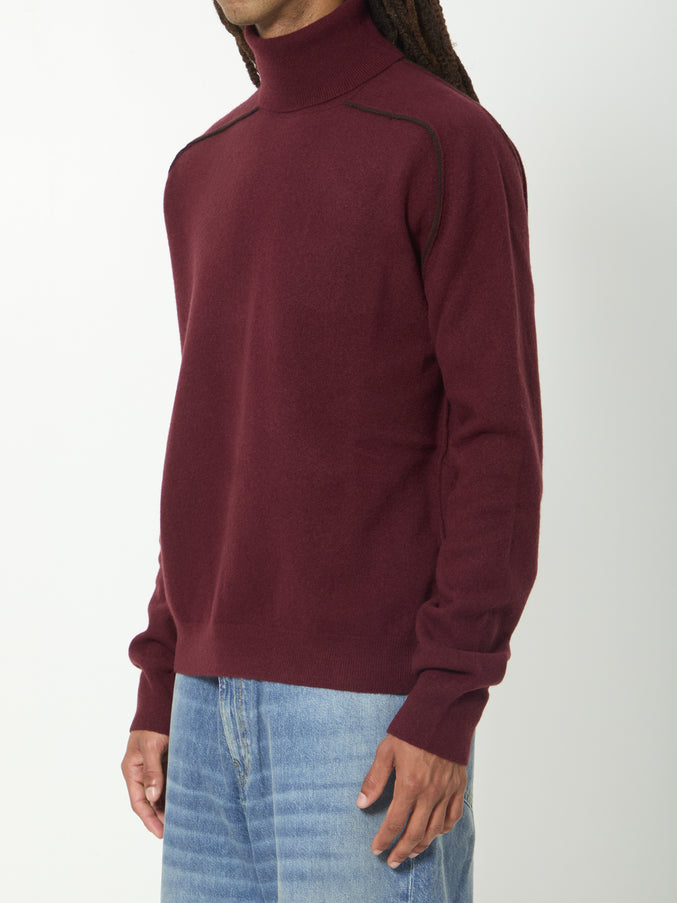 Maison Margiela Virgin Wool Turtleneck Sweater
