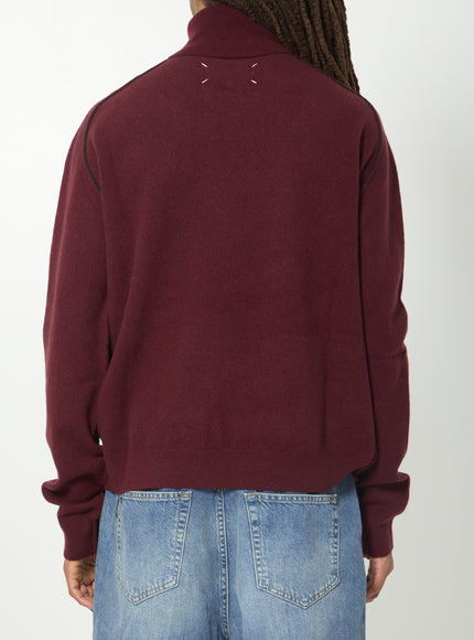 Maison Margiela Virgin Wool Turtleneck Sweater