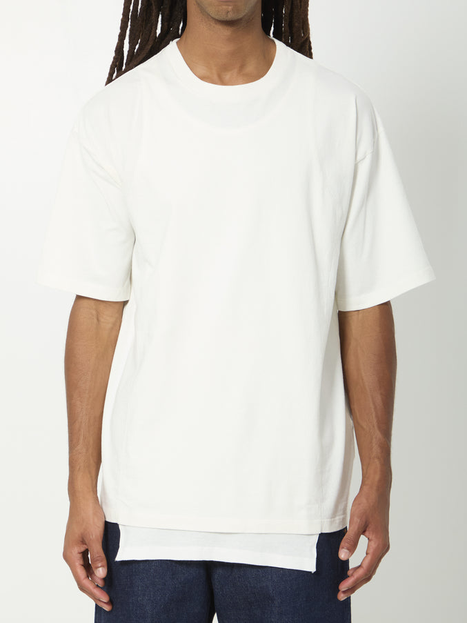 Maison Margiela Double-layer T-shirt White