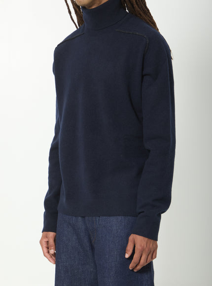Maison Margiela Virgin Wool Turtleneck Sweater