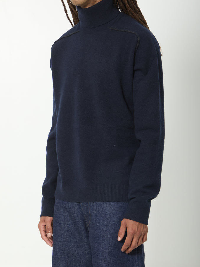 Maison Margiela Virgin Wool Turtleneck Sweater