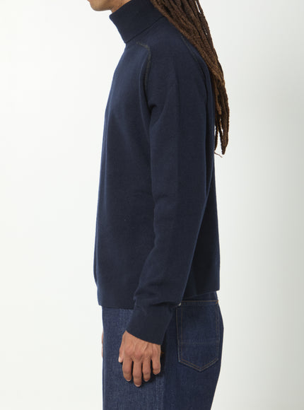 Maison Margiela Virgin Wool Turtleneck Sweater