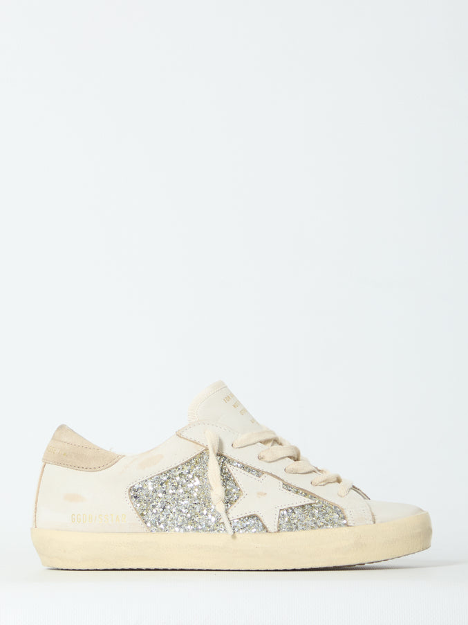 Golden Goose Super-Star White Leather Sneakers White