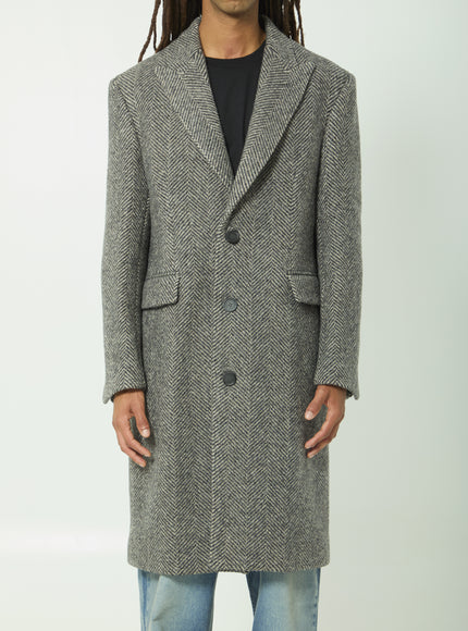 Golden Goose Single-breasted Wool Coat N A