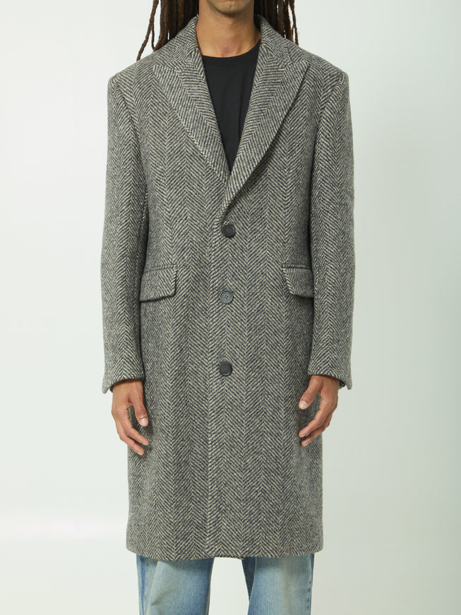 Golden Goose Single-breasted Wool Coat N A