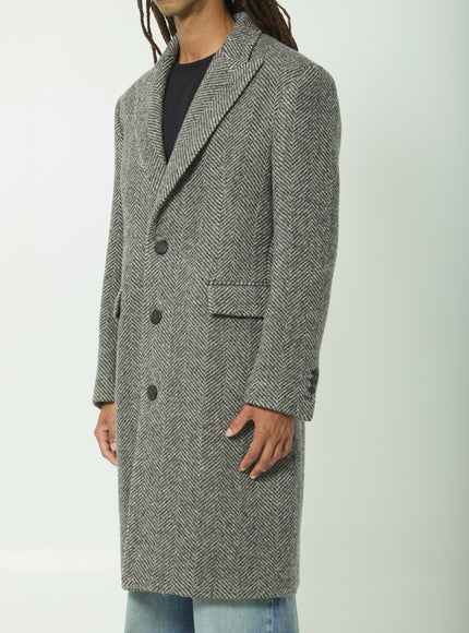 Golden Goose Single-breasted Wool Coat