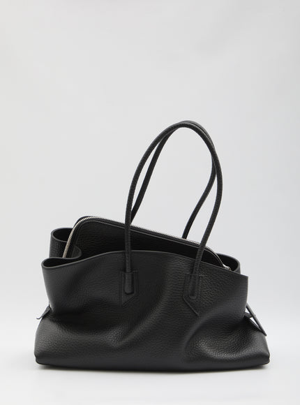 The Attico La Passeggiata Top Handle Black Medium QT Black