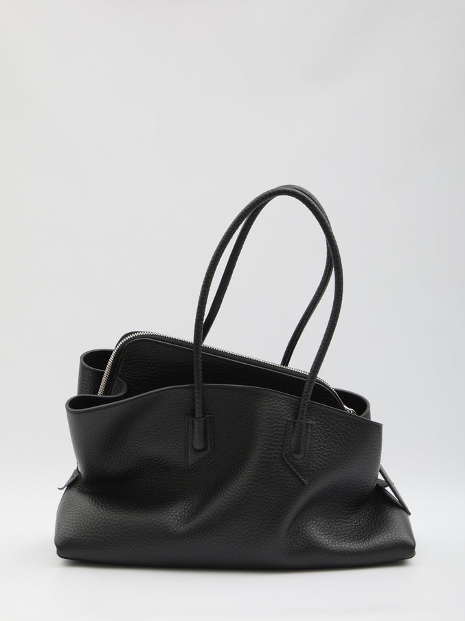 The Attico La Passeggiata Top Handle Black Medium QT Black