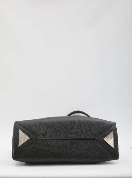 The Attico La Passeggiata Top Handle Black Medium