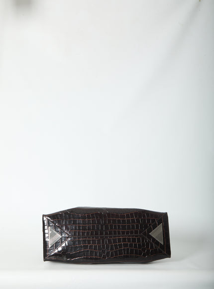The Attico La Passeggiata Top Handle Coffee Bag Medium