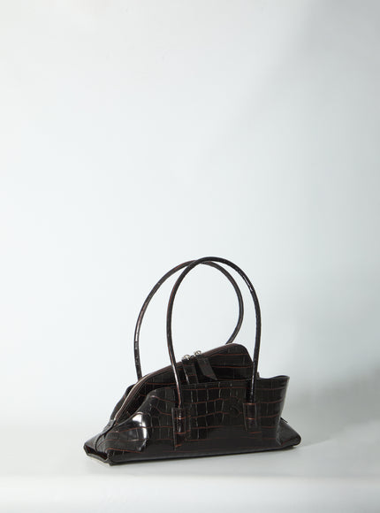 The Attico La Passeggiata Top Handle Bag Small