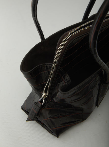 The Attico La Passeggiata Top Handle Bag Small