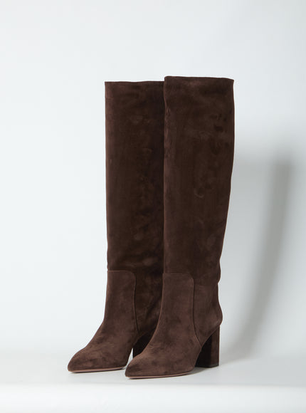 Paris Texas Chocolate Anja Boots 70