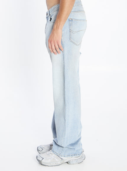 Balenciaga Distressed Relaxed Jeans