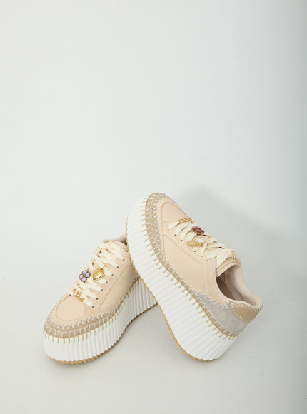 Chloe Nama Wedge Sneakers