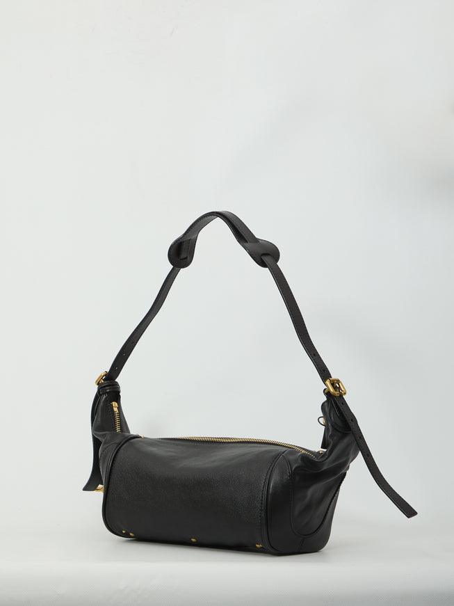 Chloe Grained Leather Paddington Crossbody Bag