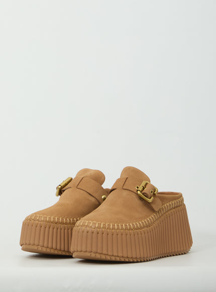 Chloe Nama Platform Mules