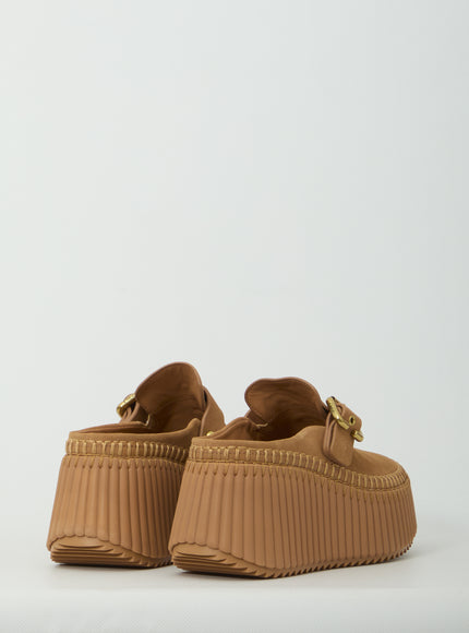 Chloe Nama Platform Mules