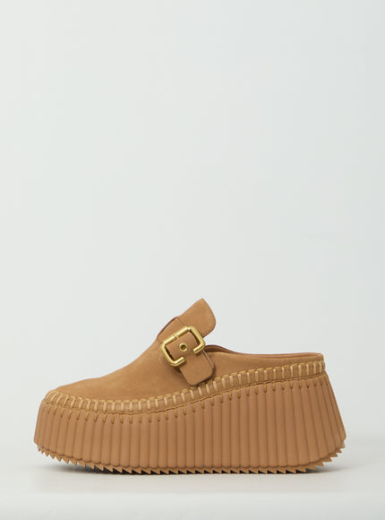 Chloe Nama Platform Mules
