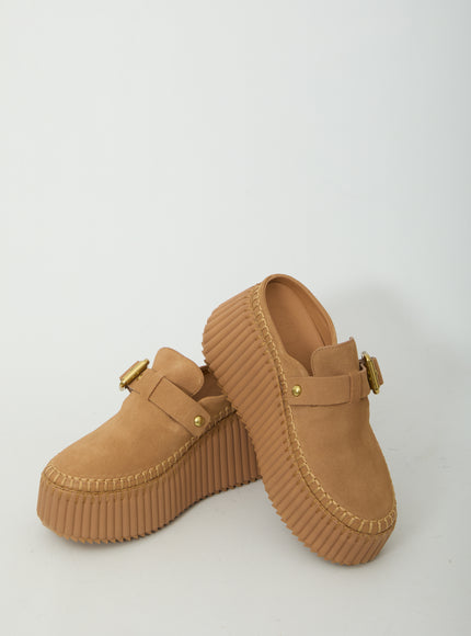 Chloe Nama Platform Mules