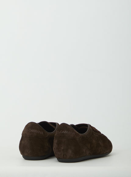 Dolce & Gabbana Low-top Suede Sneakers