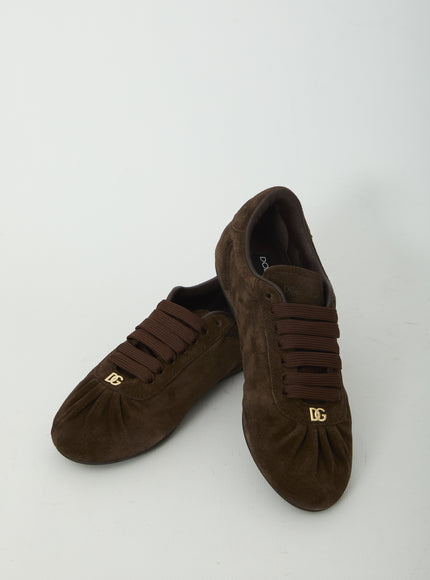Dolce & Gabbana Low-top Suede Sneakers