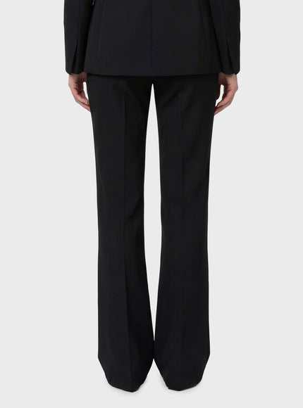 The Attico Tuxedo Trousers In Virgin Wool