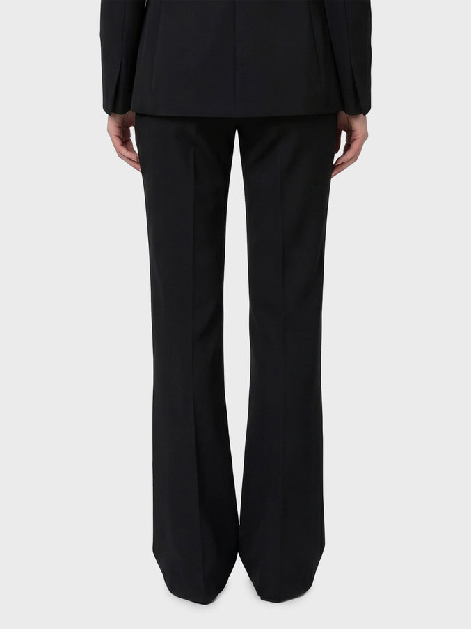 The Attico Tuxedo Trousers In Virgin Wool