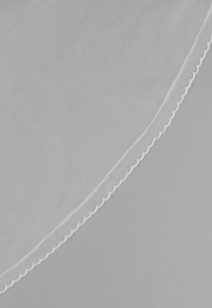 Rosa Clará Couture Scalloped Edge Tulle Bridal Veil