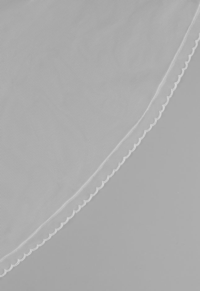 Rosa Clará Couture Scalloped Edge Tulle Bridal Veil
