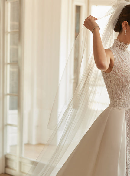 Rosa Clará Couture Princess Wedding Veil