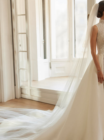 Rosa Clará Couture Princess Wedding Veil