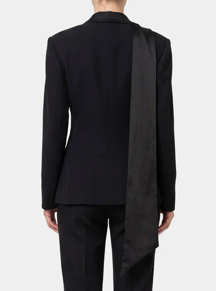 The Attico Single-breasted Tuxedo Jacket