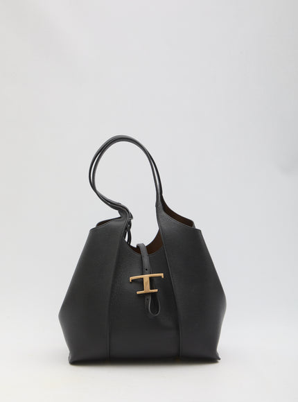 Tod's T Timeless Small Shopping Bag QT Black
